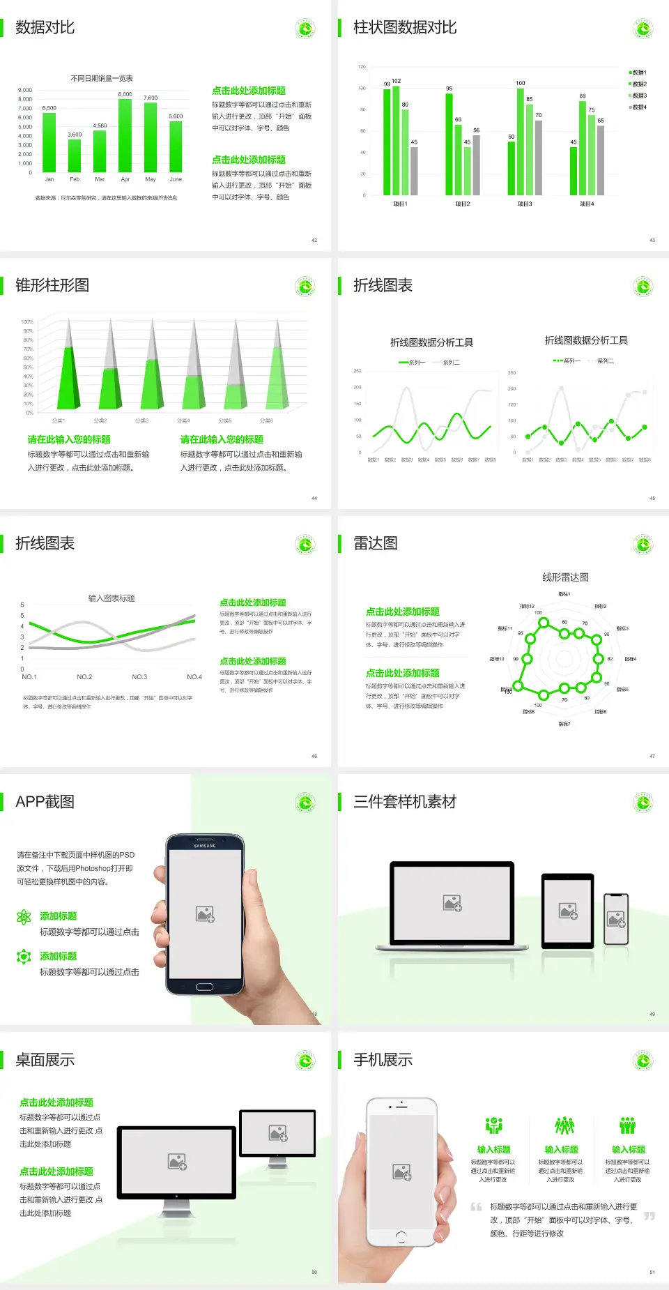 邳州市中医院医院管理报告PPT模板4:3格式幻灯片预览图6