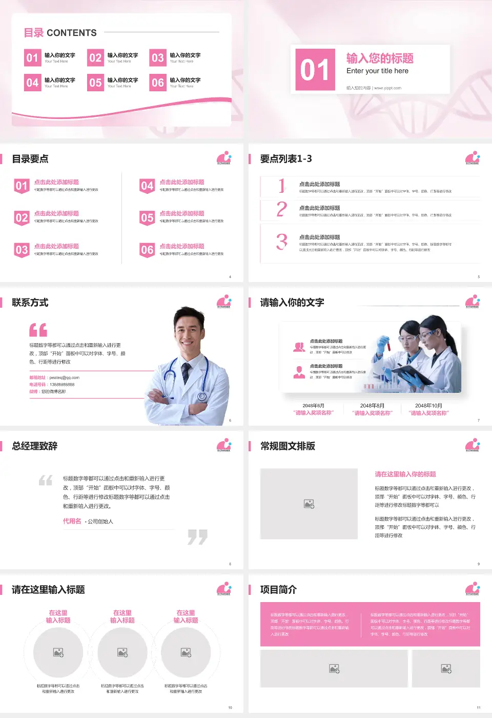 徐州市妇幼保健院项目申请与汇报PPT模板16:9格式幻灯片预览图2