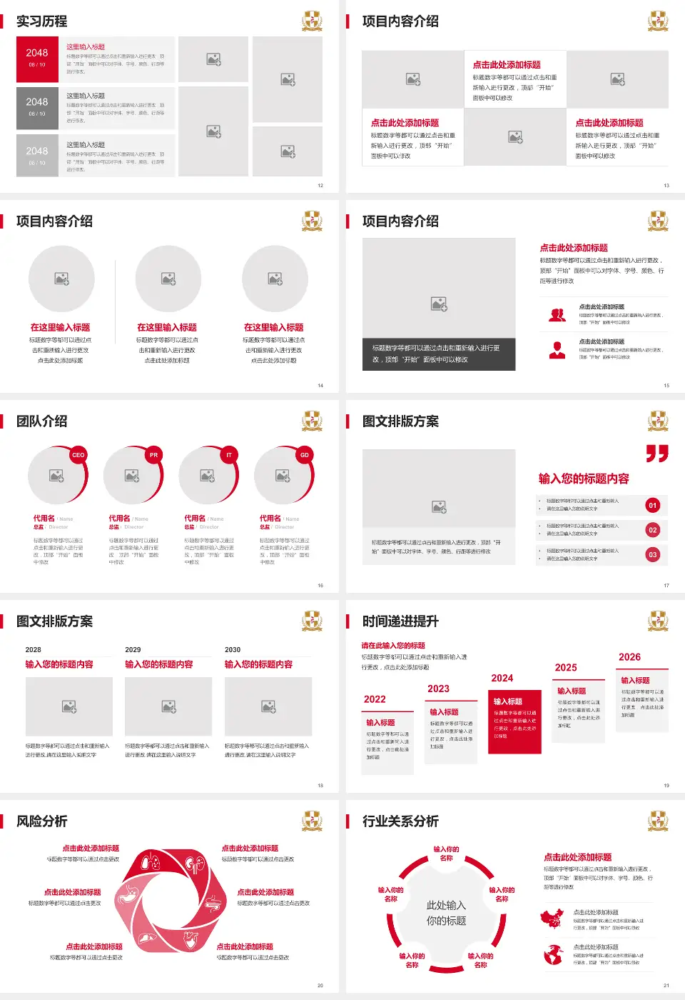 苏州九龙医院个人求职应聘简历PPT模板16:9格式幻灯片预览图3