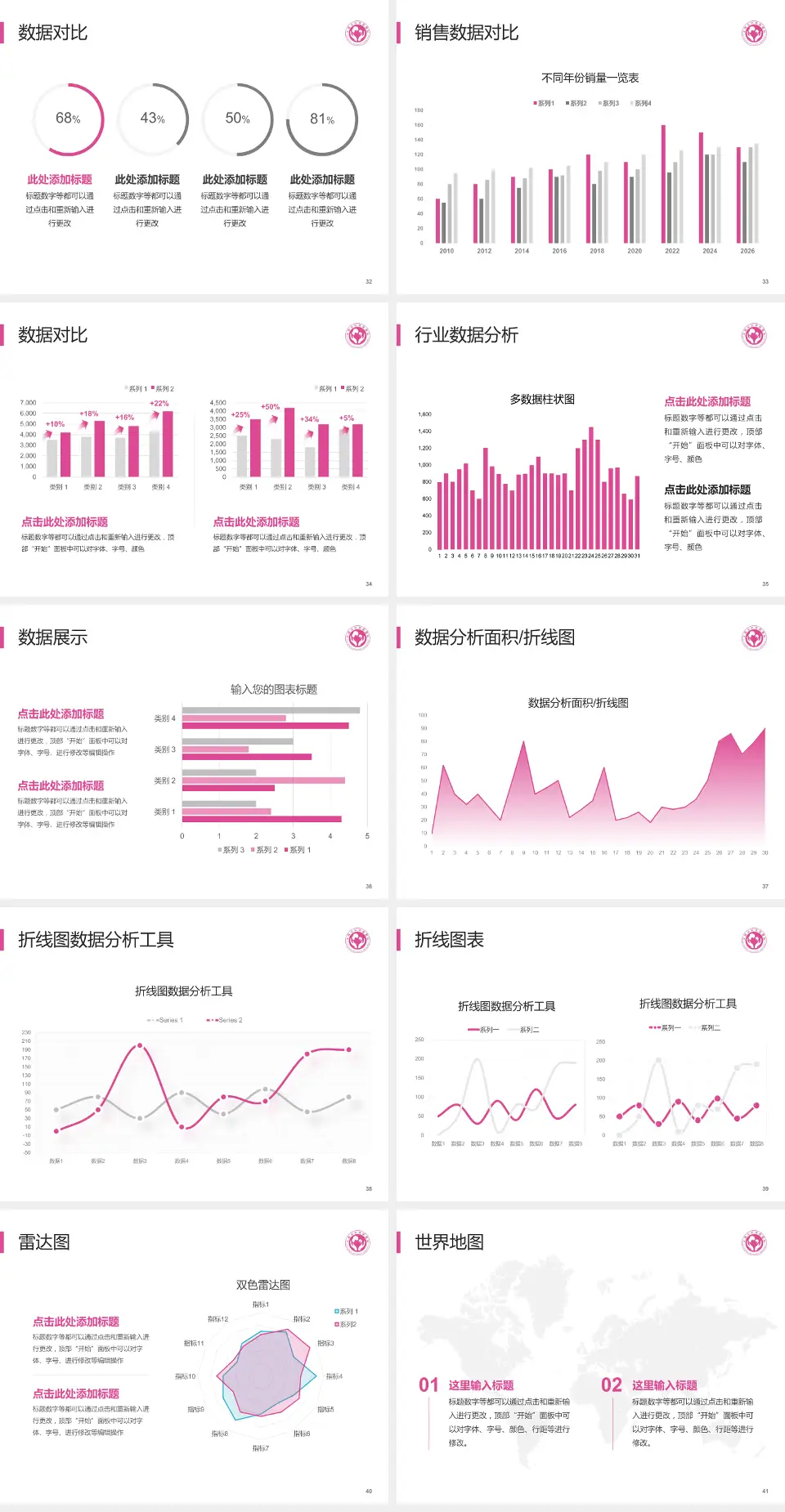 无锡市妇幼保健院会议与研讨会PPT模板4:3格式幻灯片预览图5