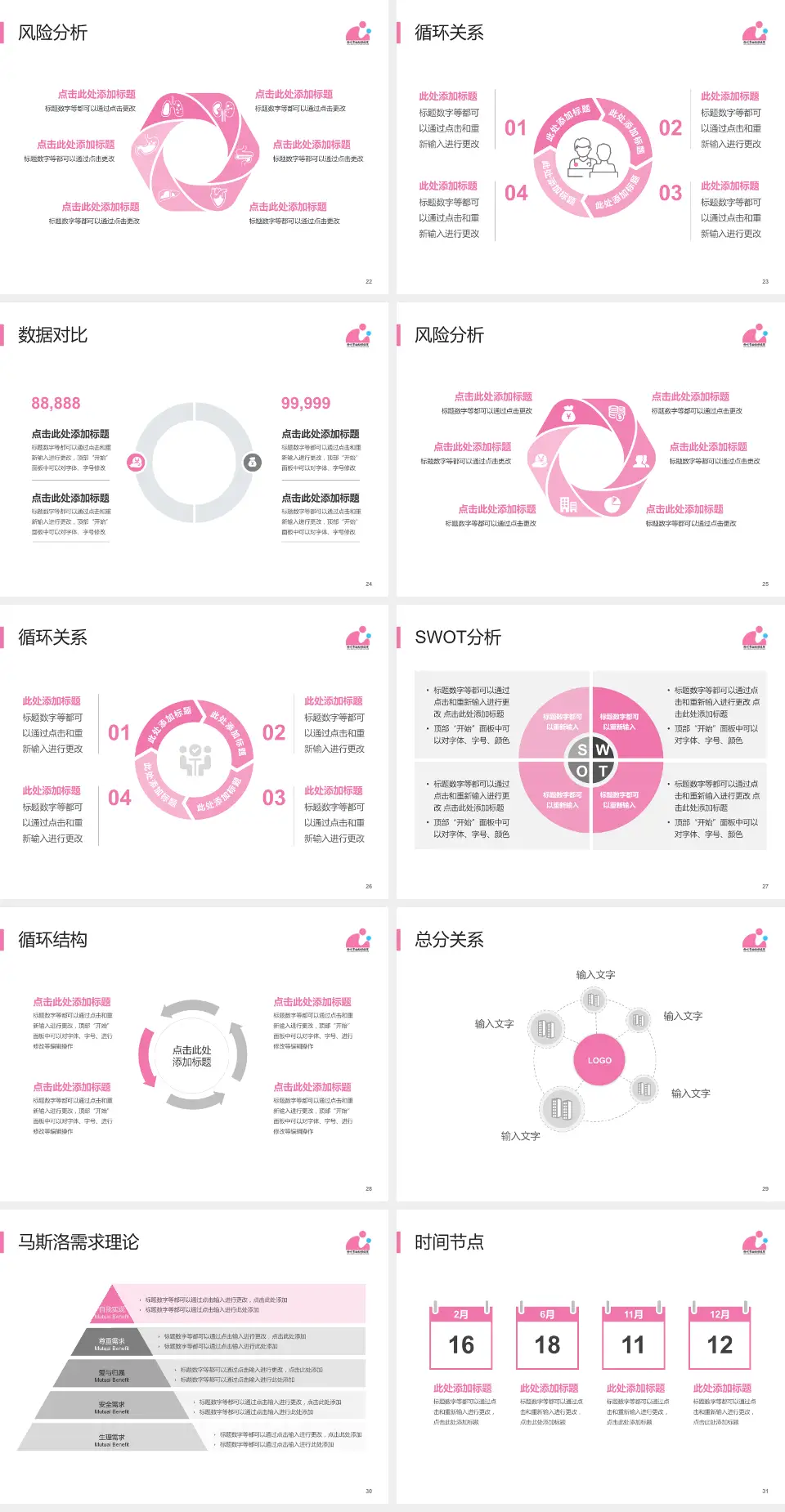 徐州市妇幼保健院科研成果展示PPT模板4:3格式幻灯片预览图4
