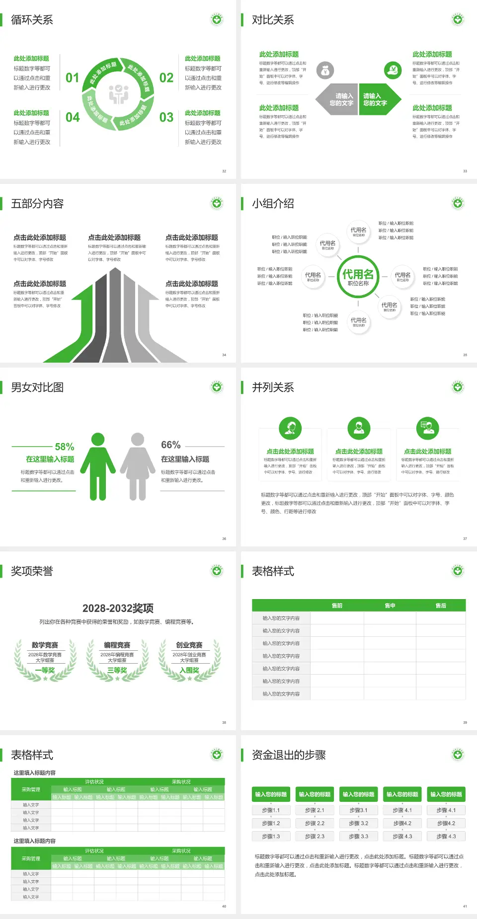 徐州市儿童医院医院简介/日常通用PPT模板4:3格式幻灯片预览图5