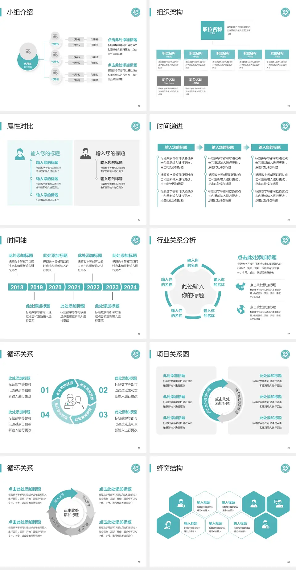 句容市人民医院品管圈PDCA演示专用PPT模板4:3格式幻灯片预览图4