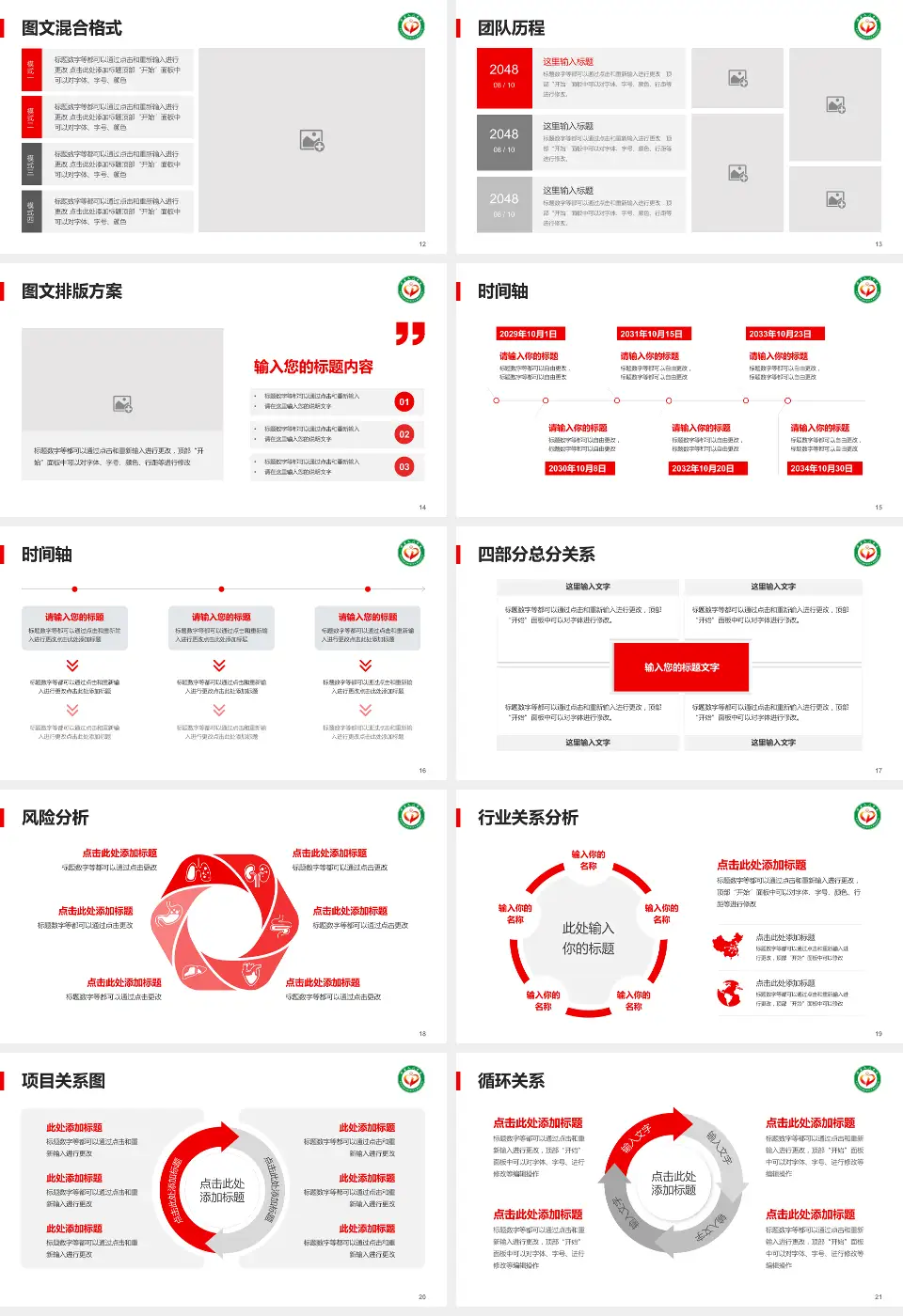 沛县人民医院项目申请与汇报PPT模板16:9格式幻灯片预览图3