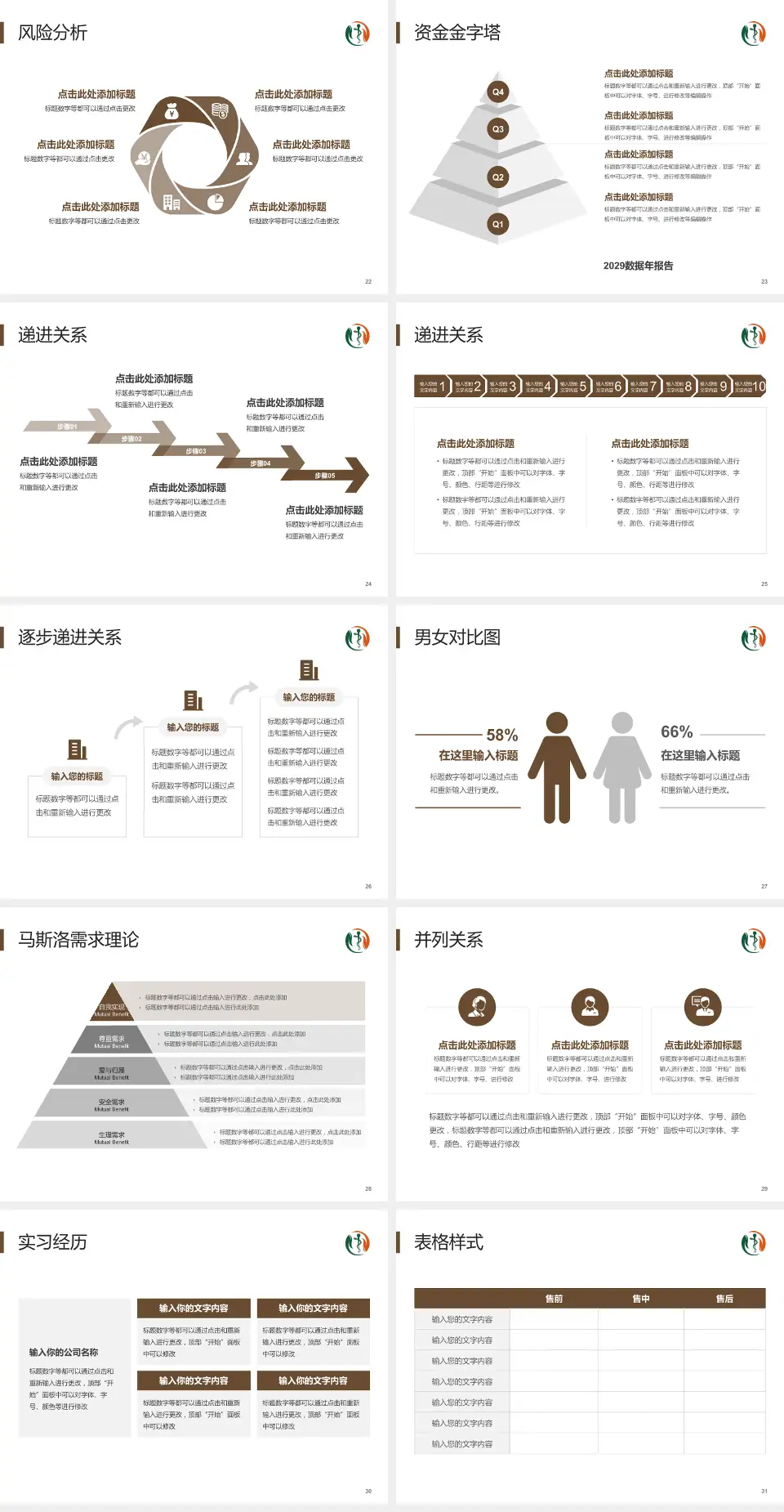 江苏省第二中医院项目申请与汇报PPT模板4:3格式幻灯片预览图4