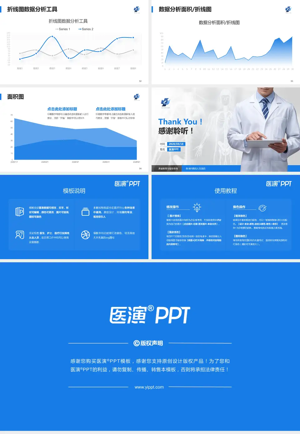 泰州市第四人民医院患者教育与指导PPT模板16:9格式幻灯片预览图7