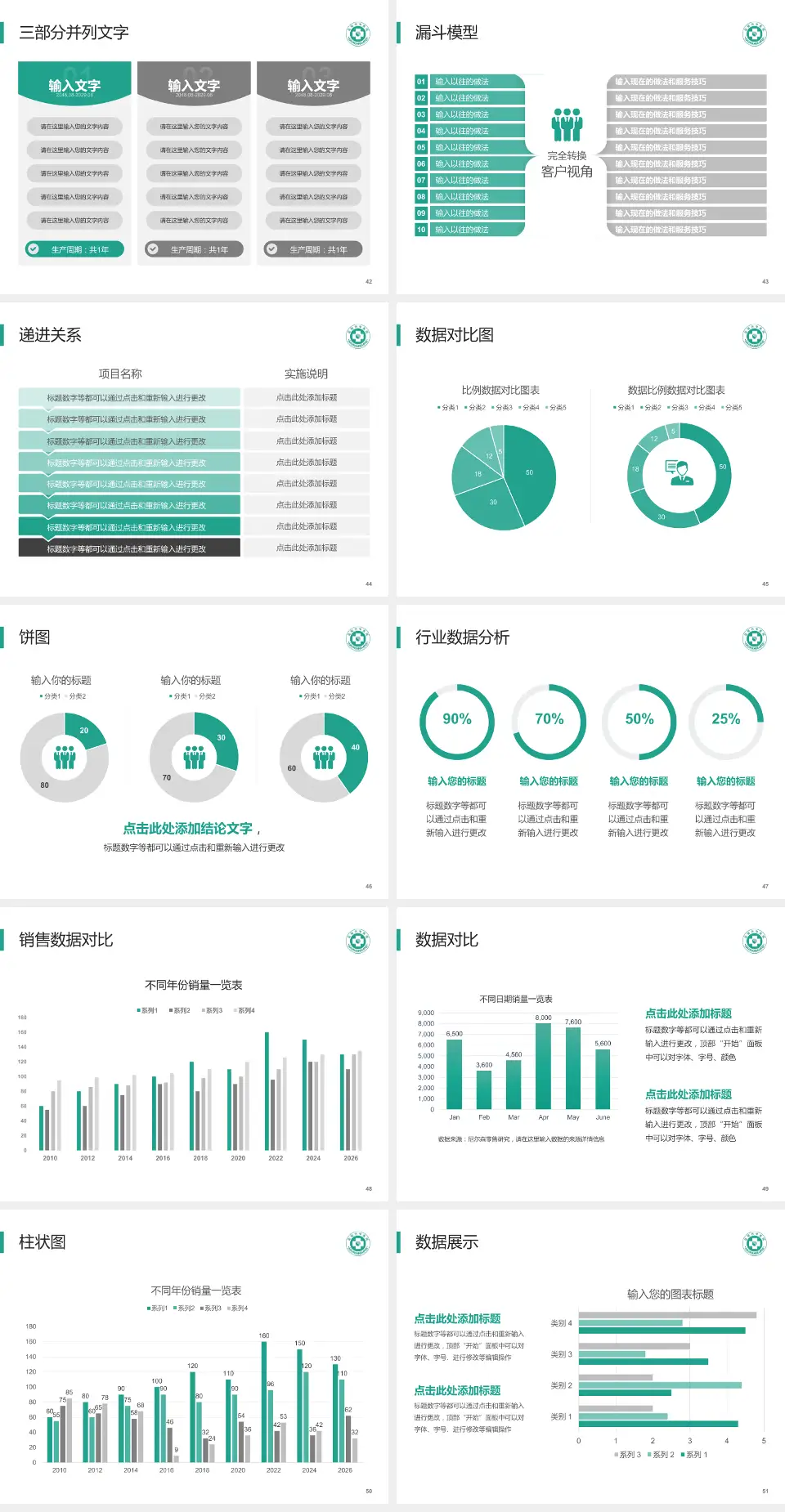 盐城市中医院南分院患者教育与指导PPT模板4:3格式幻灯片预览图6