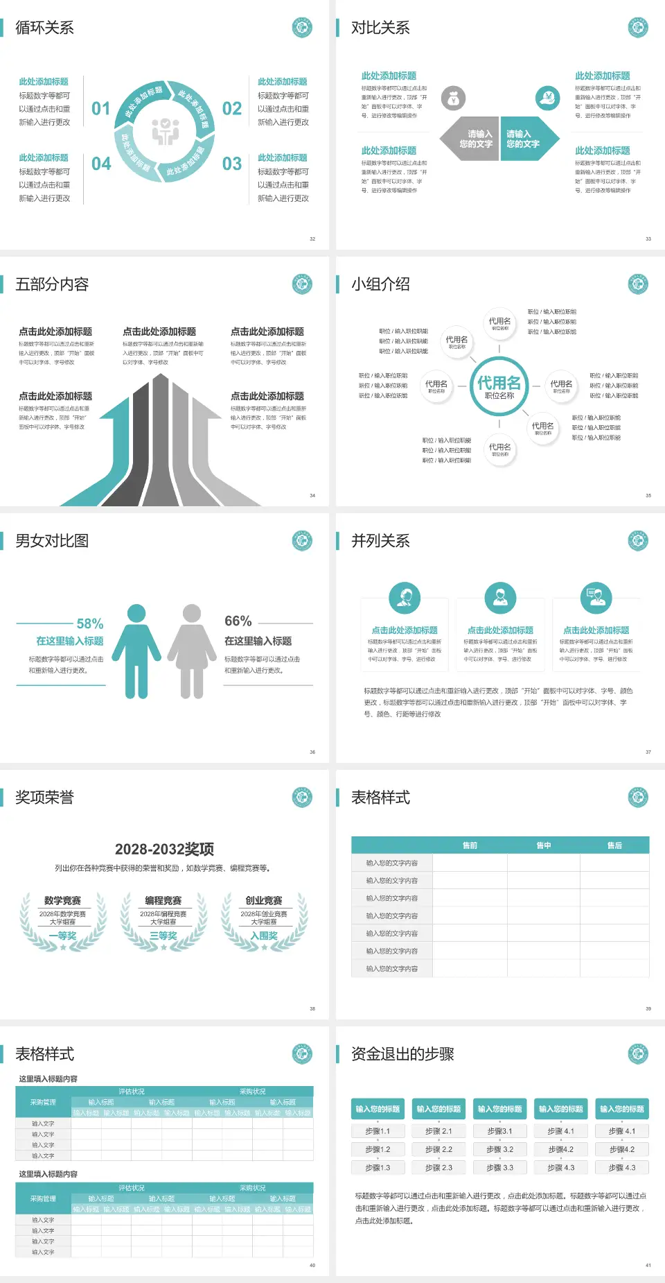 句容市人民医院医院简介/日常通用PPT模板4:3格式幻灯片预览图5