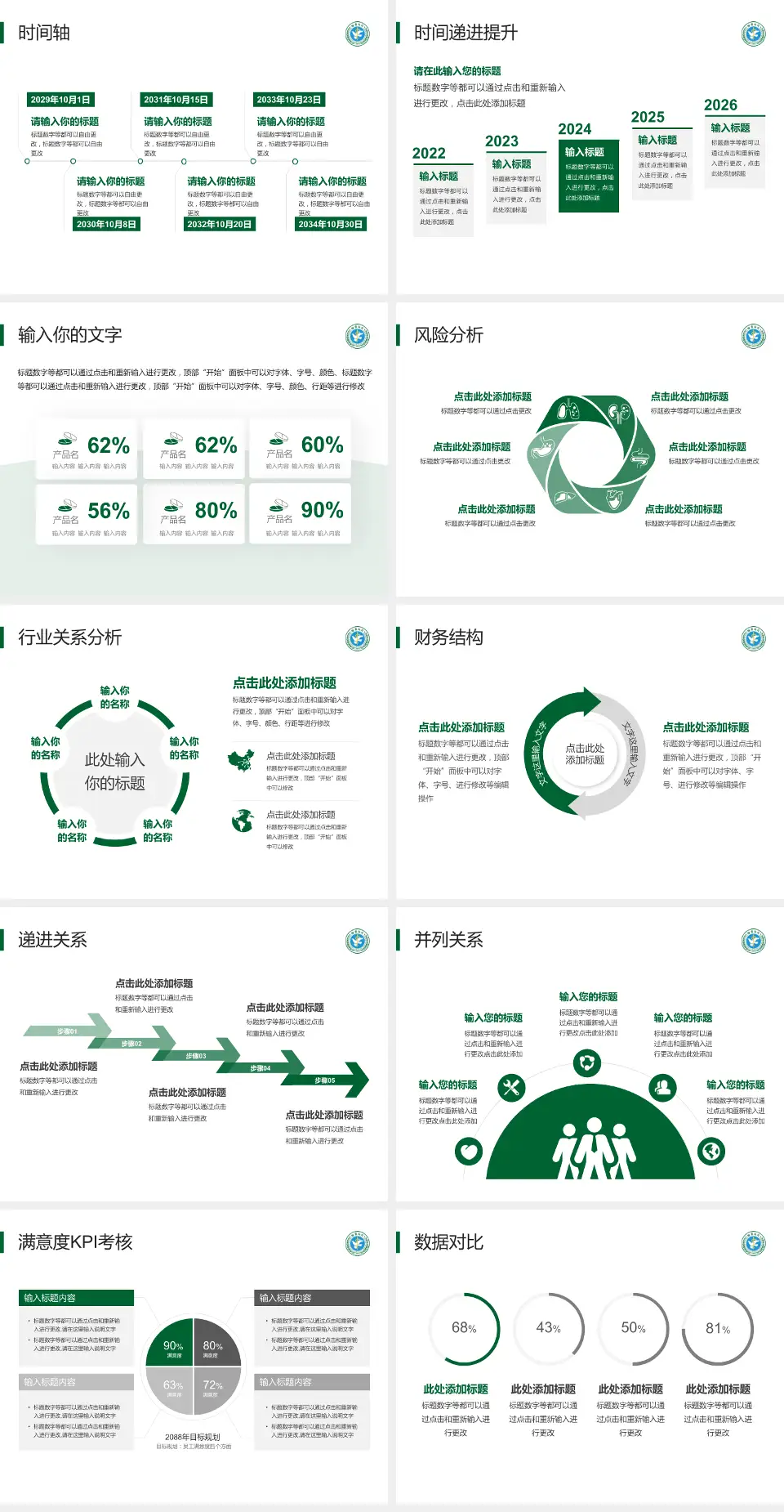 徐州医科大学附属医院病例分享与讨论PPT模板4:3格式幻灯片预览图3