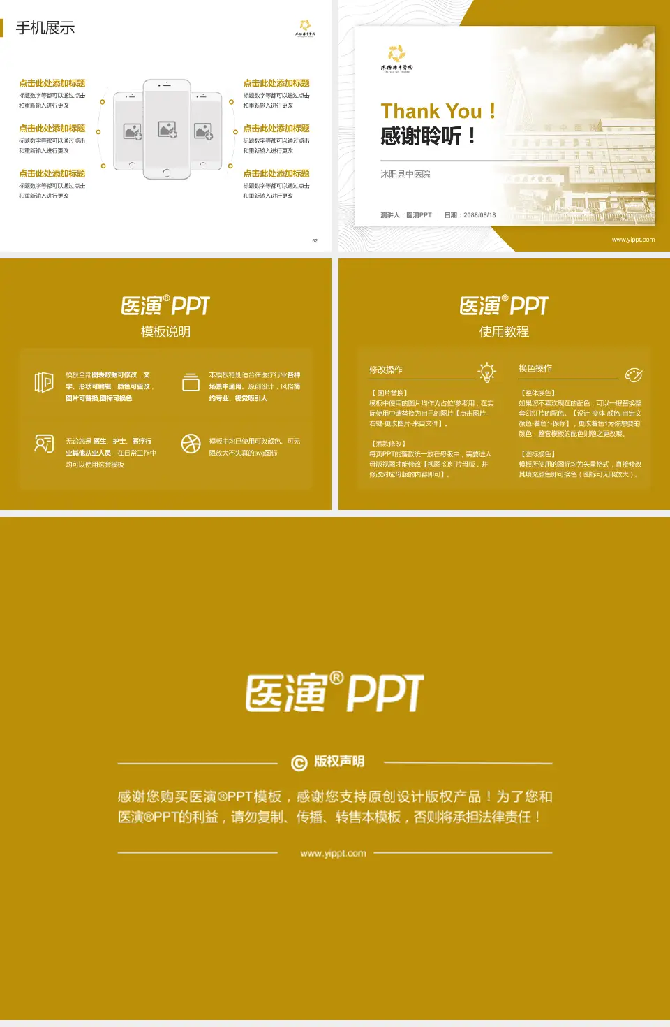 沭阳县中医院医院管理报告PPT模板4:3格式幻灯片预览图7