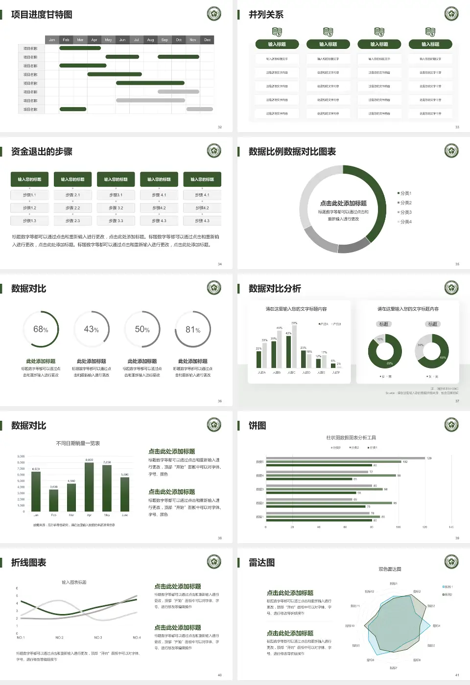 常州和平医院项目申请与汇报PPT模板16:9格式幻灯片预览图5