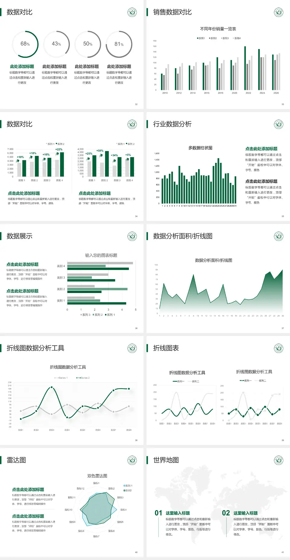宜兴市人民医院会议与研讨会PPT模板4:3格式幻灯片预览图5