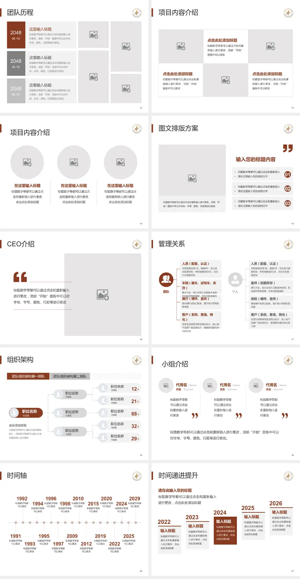 泰州市中医院医院管理报告PPT模板4:3格式幻灯片预览图3