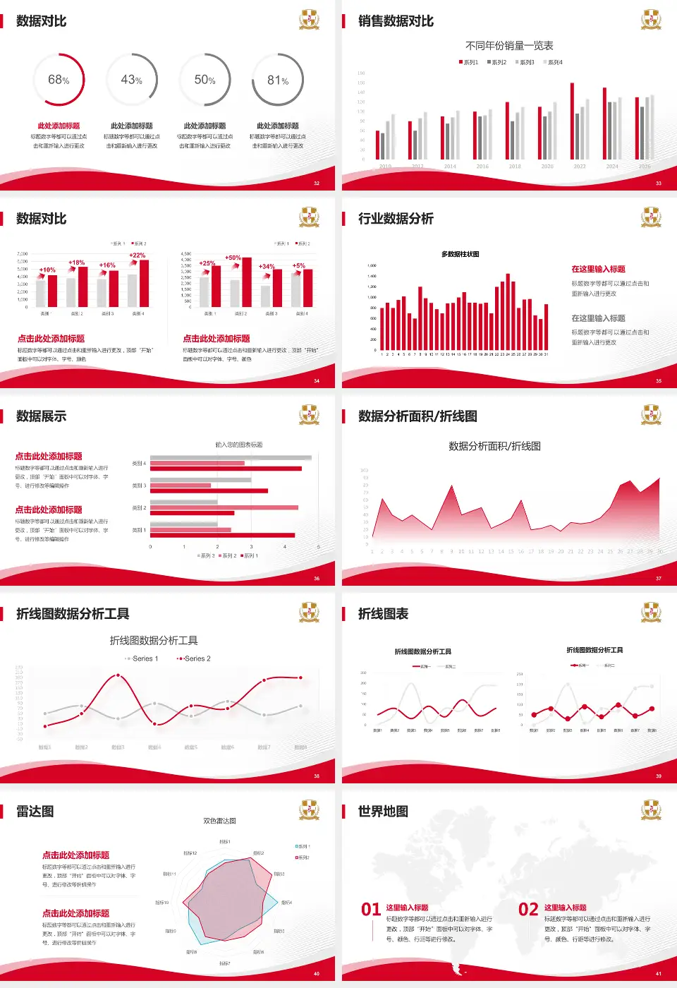 苏州九龙医院会议与研讨会PPT模板16:9格式幻灯片预览图5