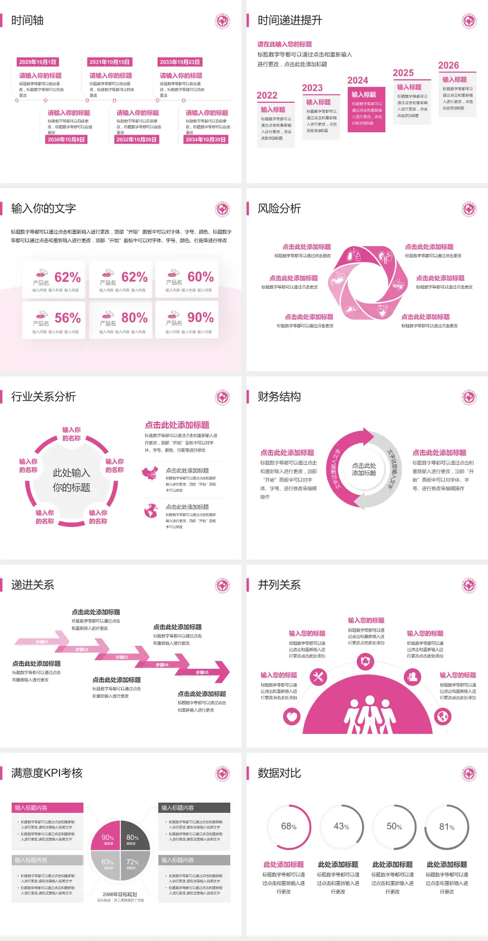 无锡市妇幼保健院病例分享与讨论PPT模板4:3格式幻灯片预览图3