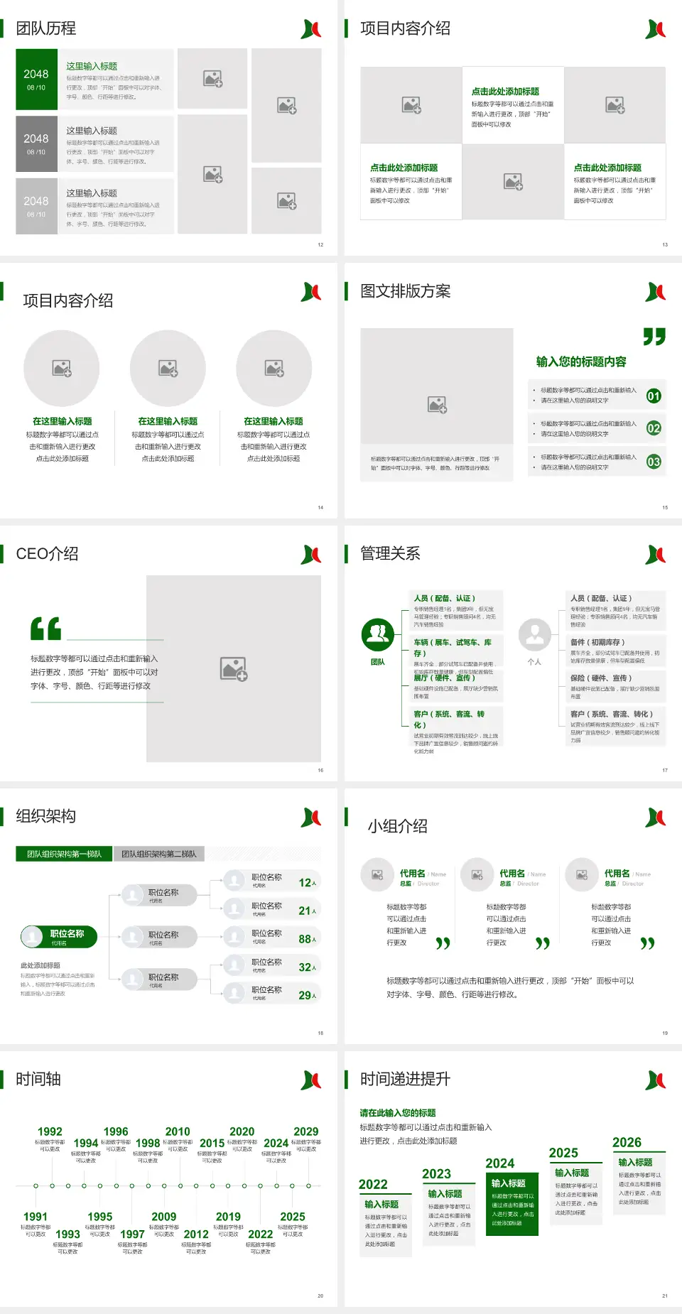 无锡市儿童医院医院管理报告PPT模板4:3格式幻灯片预览图3
