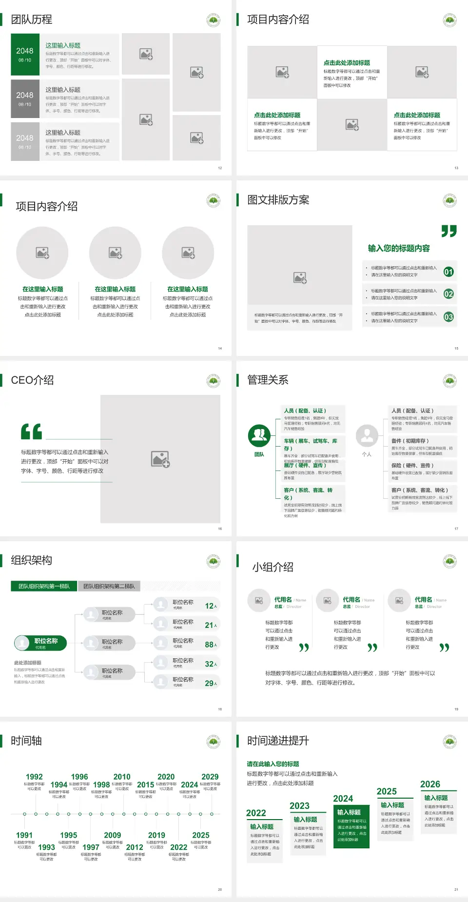 泰兴市人民医院医院管理报告PPT模板4:3格式幻灯片预览图3