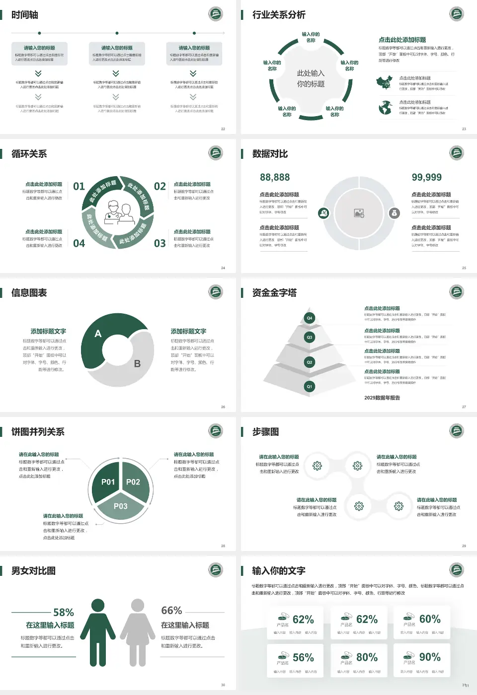常州市第一人民医院医院管理报告PPT模板16:9格式幻灯片预览图4