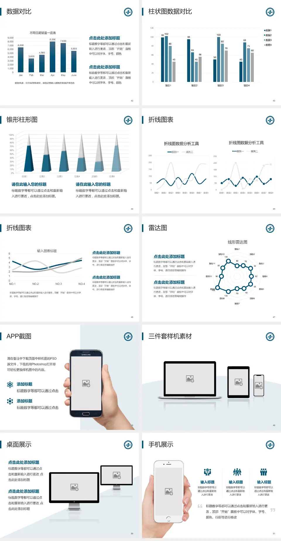 江南大学附属医院医院管理报告PPT模板4:3格式幻灯片预览图6