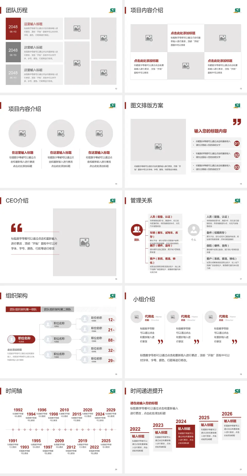 常州市武进中医医院医院管理报告PPT模板4:3格式幻灯片预览图3