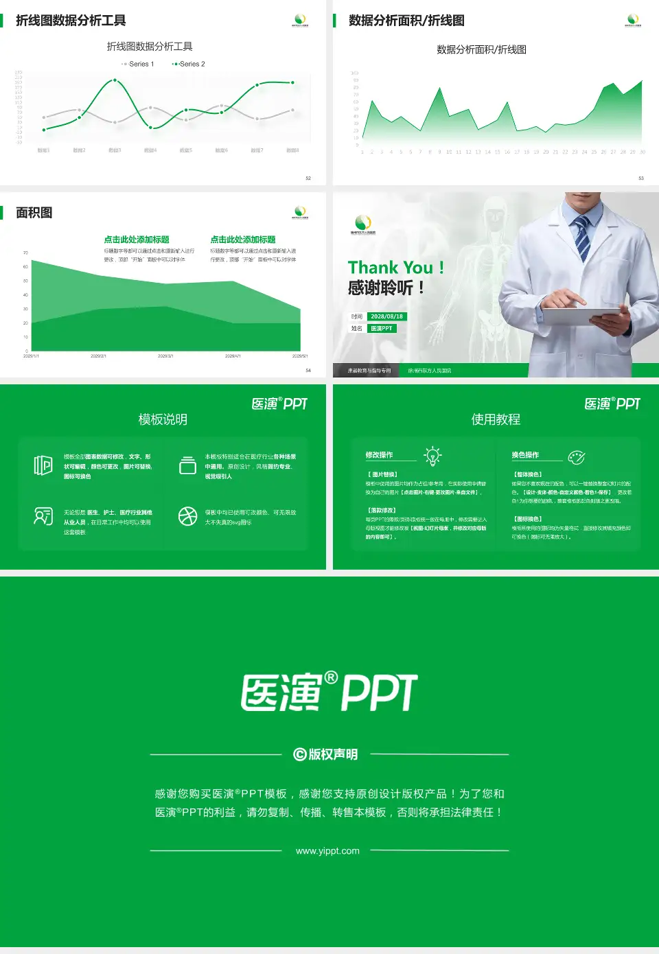 徐州市东方人民医院患者教育与指导PPT模板16:9格式幻灯片预览图7