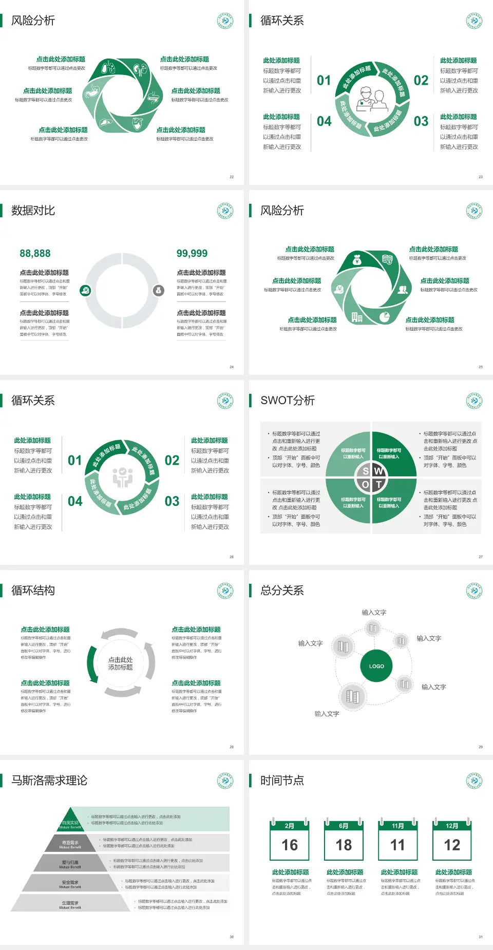 南通市肿瘤医院南院科研成果展示PPT模板4:3格式幻灯片预览图4