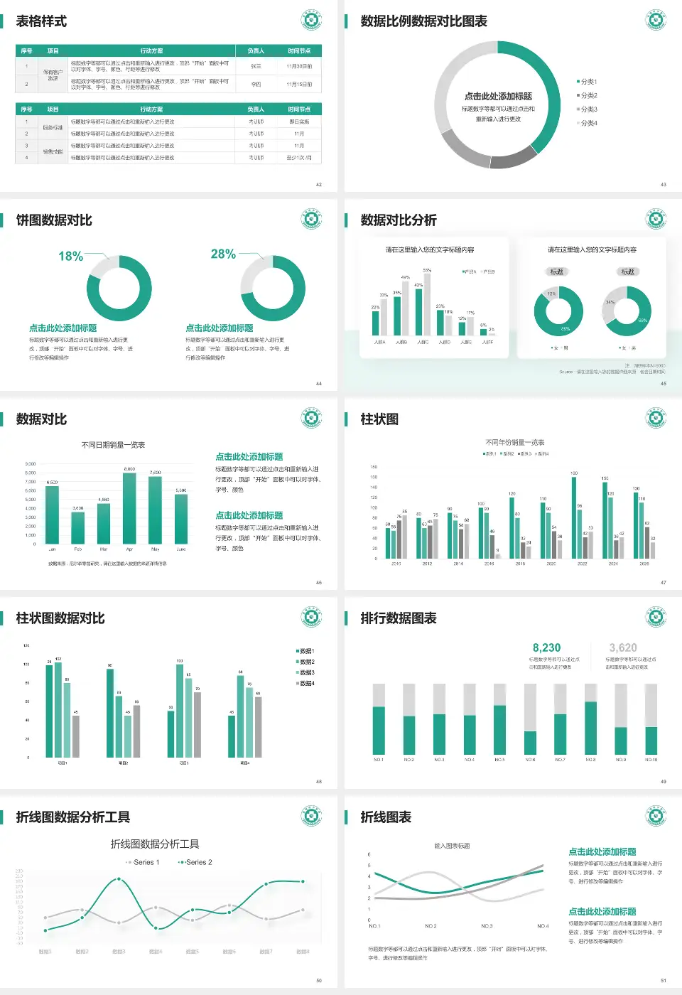 盐城市中医院南分院医院简介/日常通用PPT模板16:9格式幻灯片预览图6