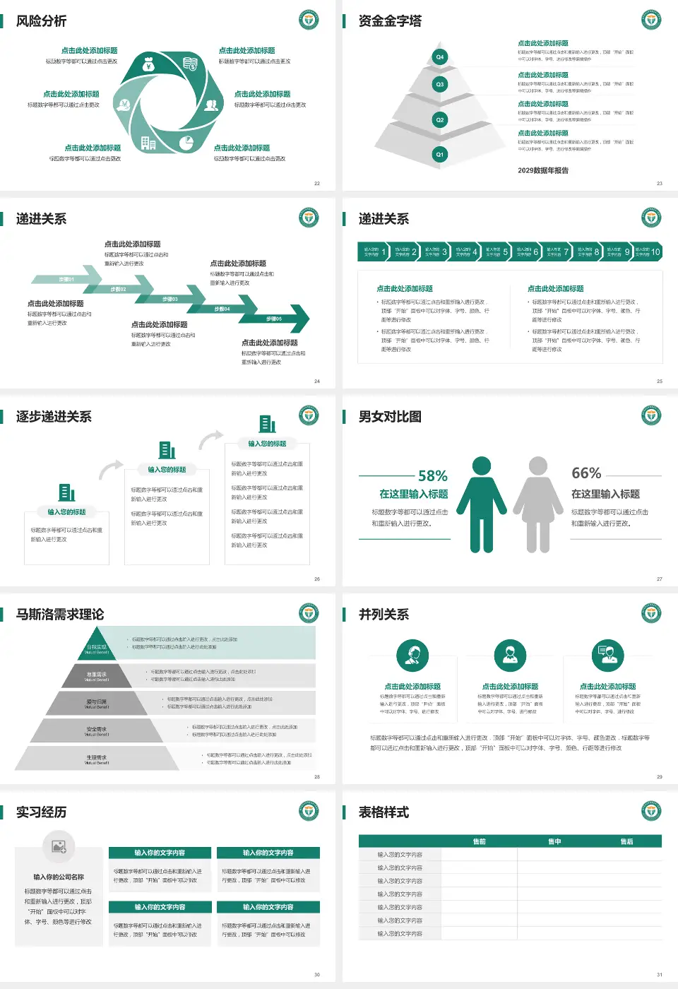 泰州市人民医院项目申请与汇报PPT模板16:9格式幻灯片预览图4
