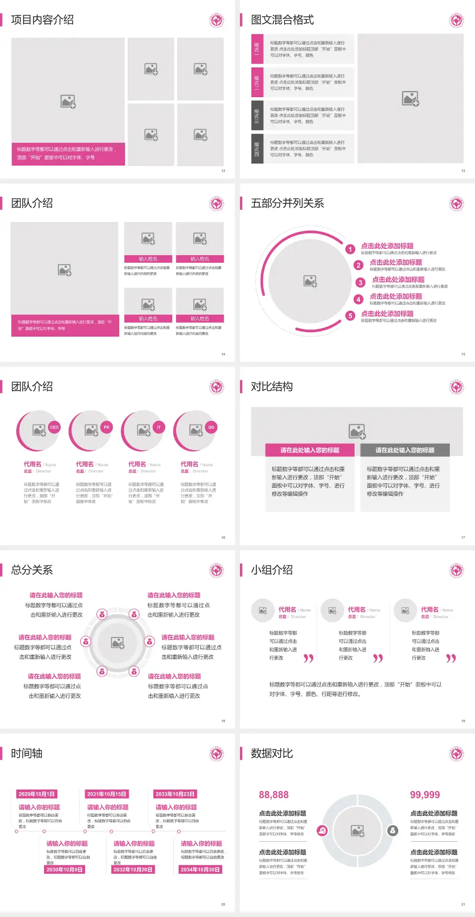 无锡市妇幼保健院医疗知识普及PPT模板4:3格式幻灯片预览图3