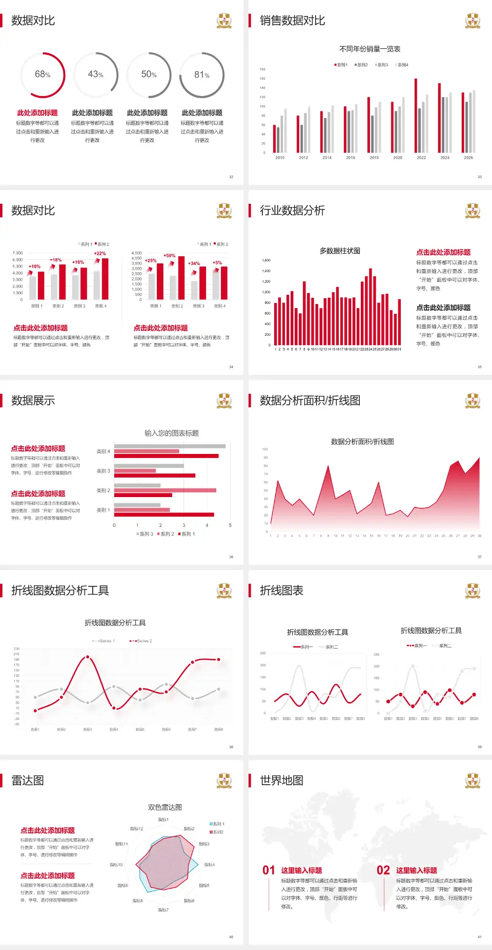 苏州九龙医院会议与研讨会PPT模板4:3格式幻灯片预览图5