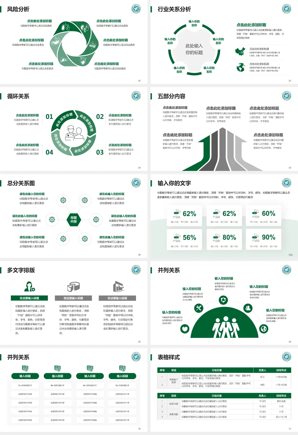 徐州医科大学附属医院科室介绍与推广PPT模板16:9格式幻灯片预览图4