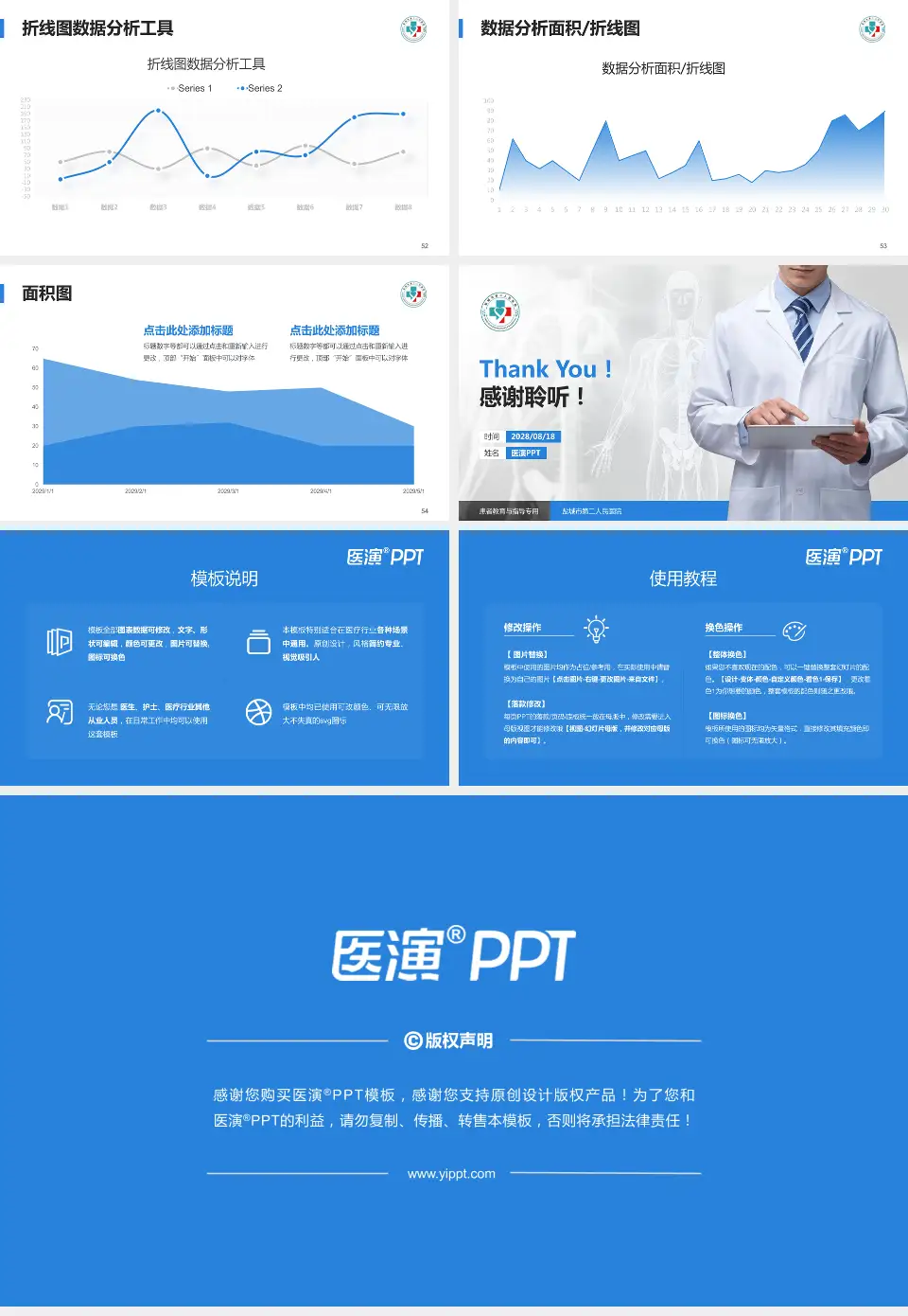 盐城市第二人民医院患者教育与指导PPT模板16:9格式幻灯片预览图7