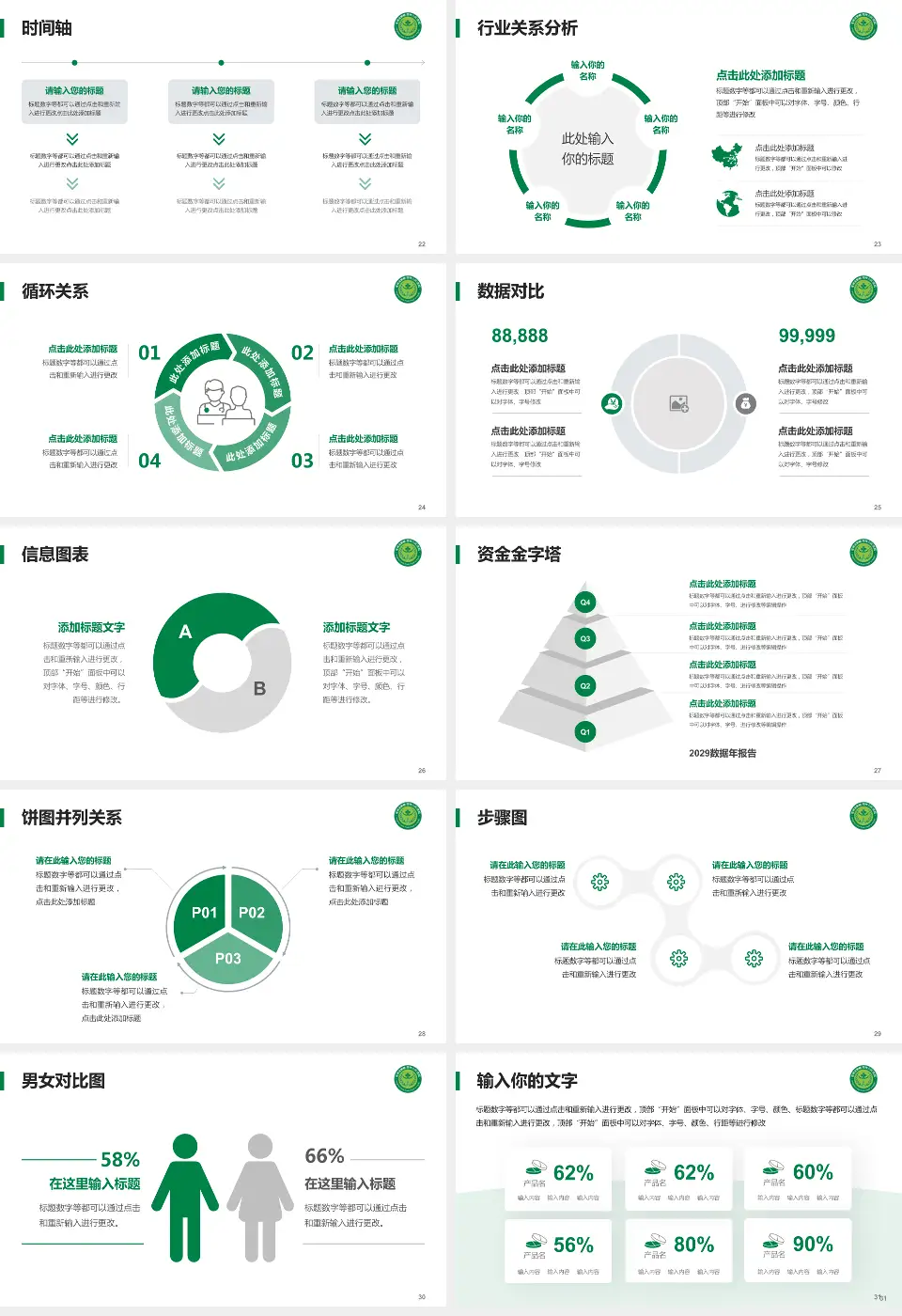 常州市第四人民医院医院管理报告PPT模板16:9格式幻灯片预览图4