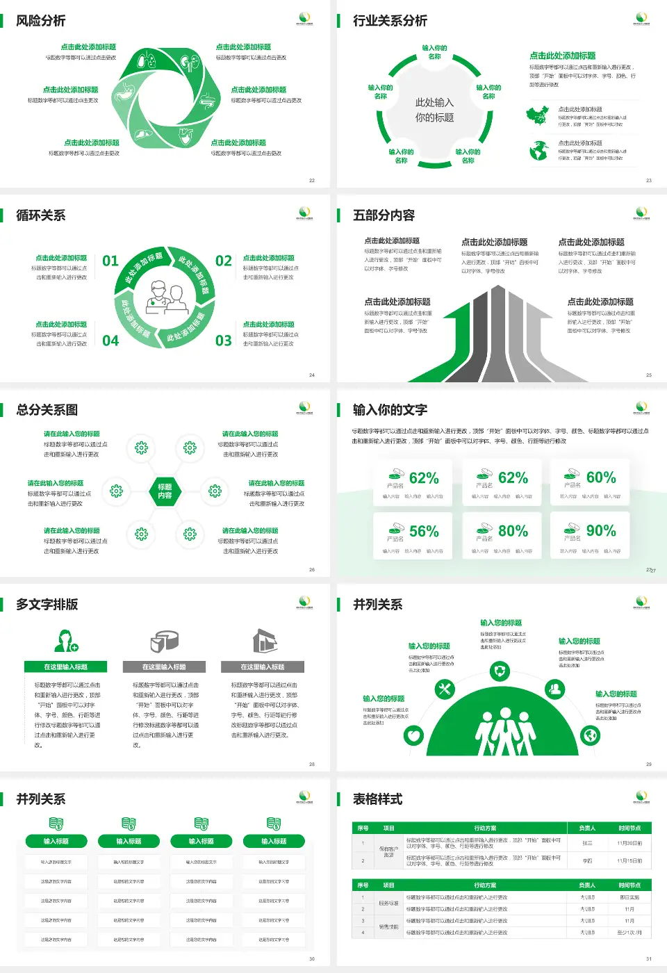 徐州市东方人民医院科室介绍与推广PPT模板16:9格式幻灯片预览图4