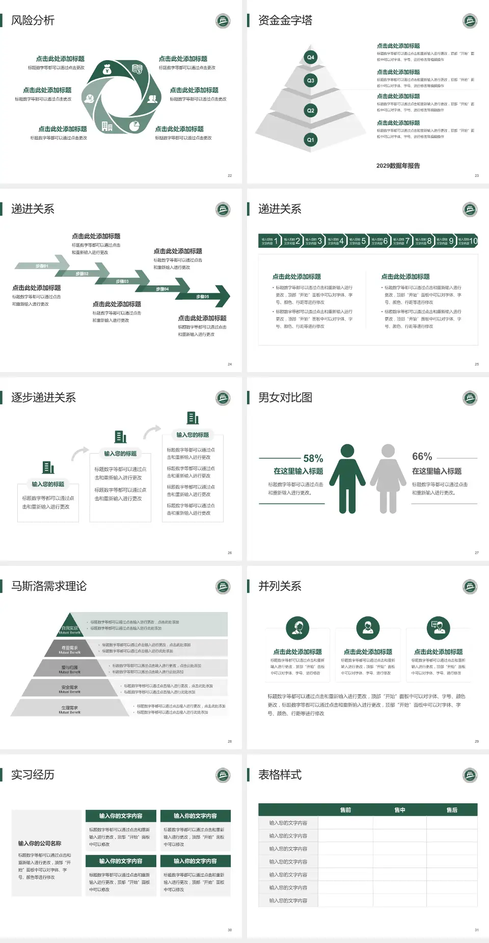 常州市第一人民医院项目申请与汇报PPT模板4:3格式幻灯片预览图4