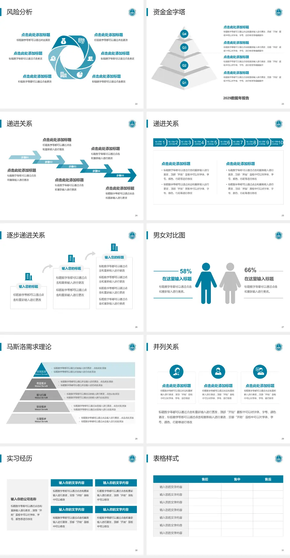 无锡市第二人民医院项目申请与汇报PPT模板4:3格式幻灯片预览图4