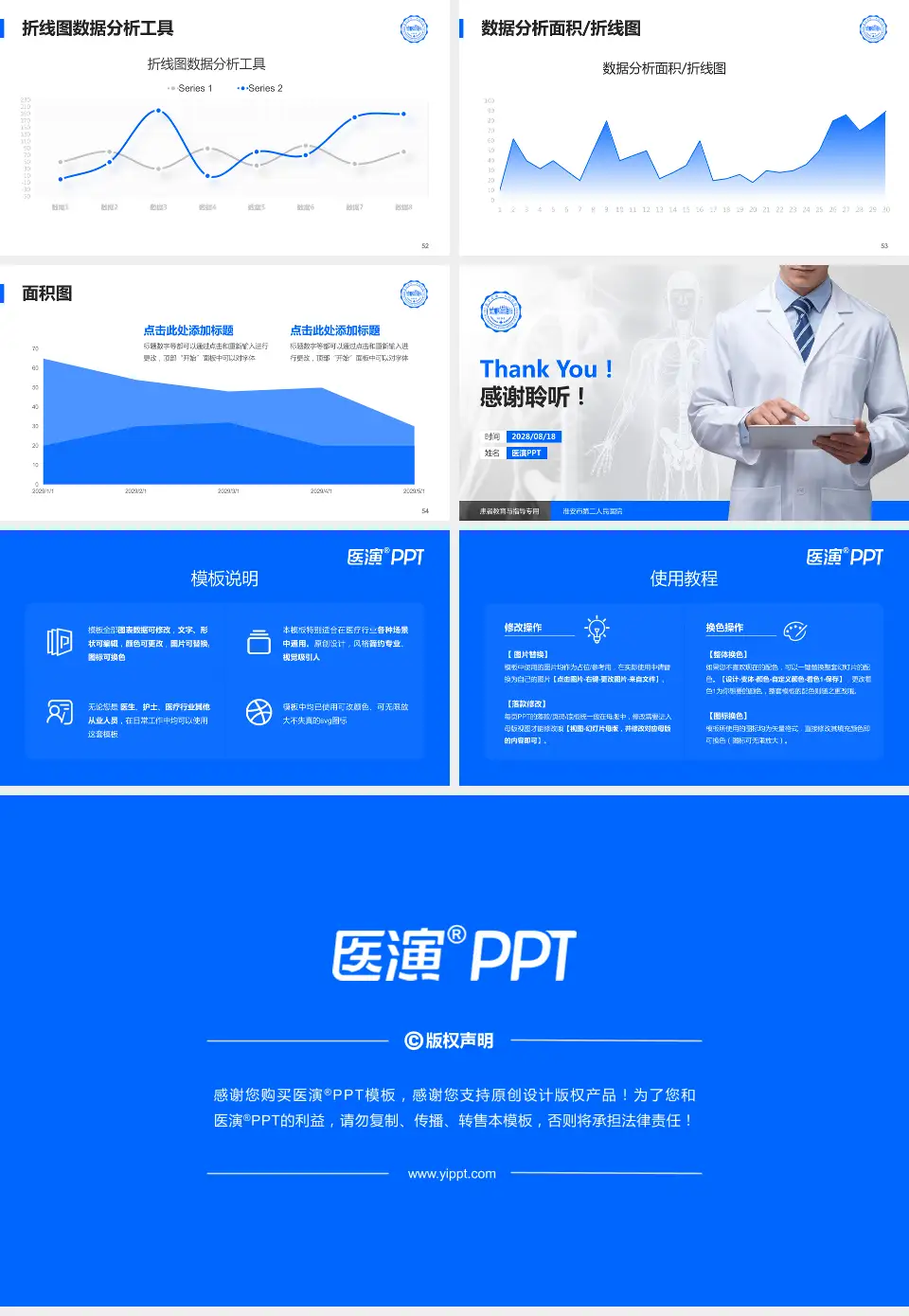 淮安市第二人民医院患者教育与指导PPT模板16:9格式幻灯片预览图7