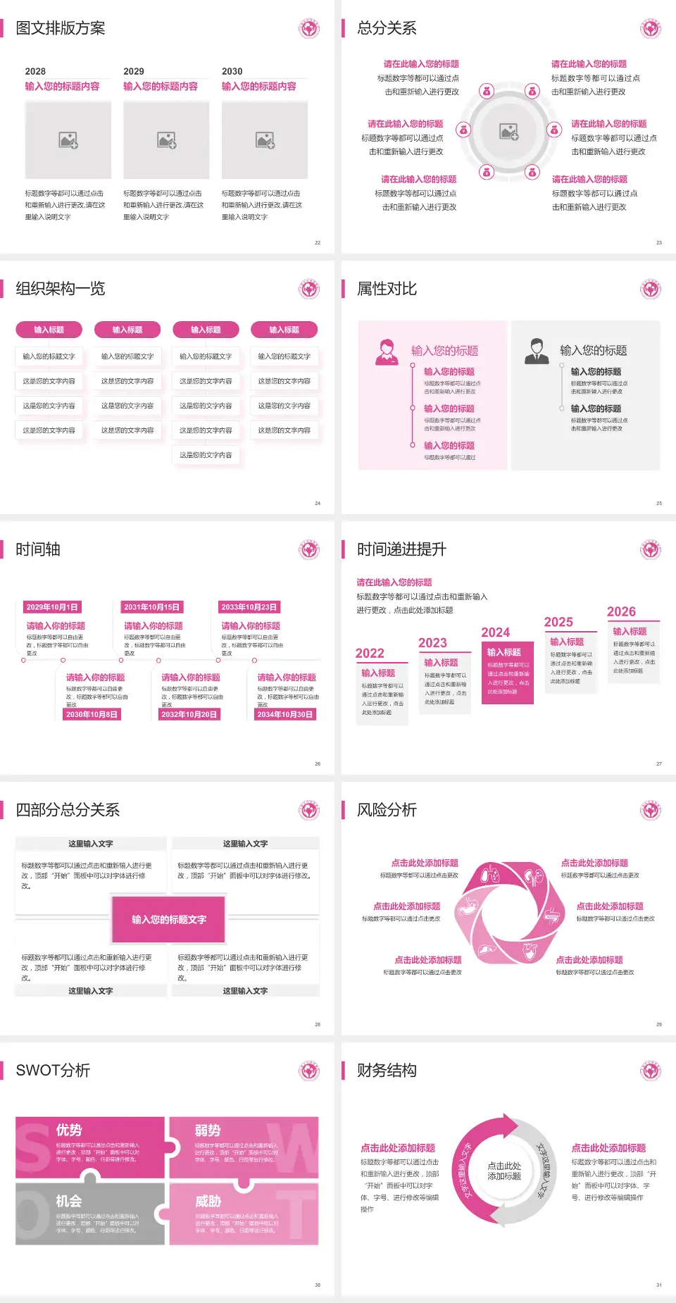 无锡市妇幼保健院护理专业职业生涯规划PPT模板4:3格式幻灯片预览图4