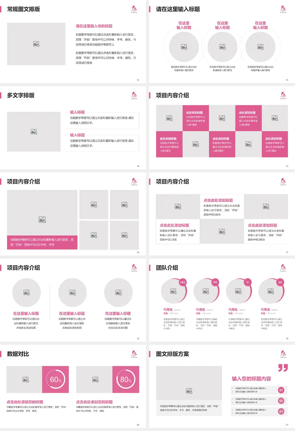淮安市妇幼保健院品管圈PDCA演示专用PPT模板16:9格式幻灯片预览图3