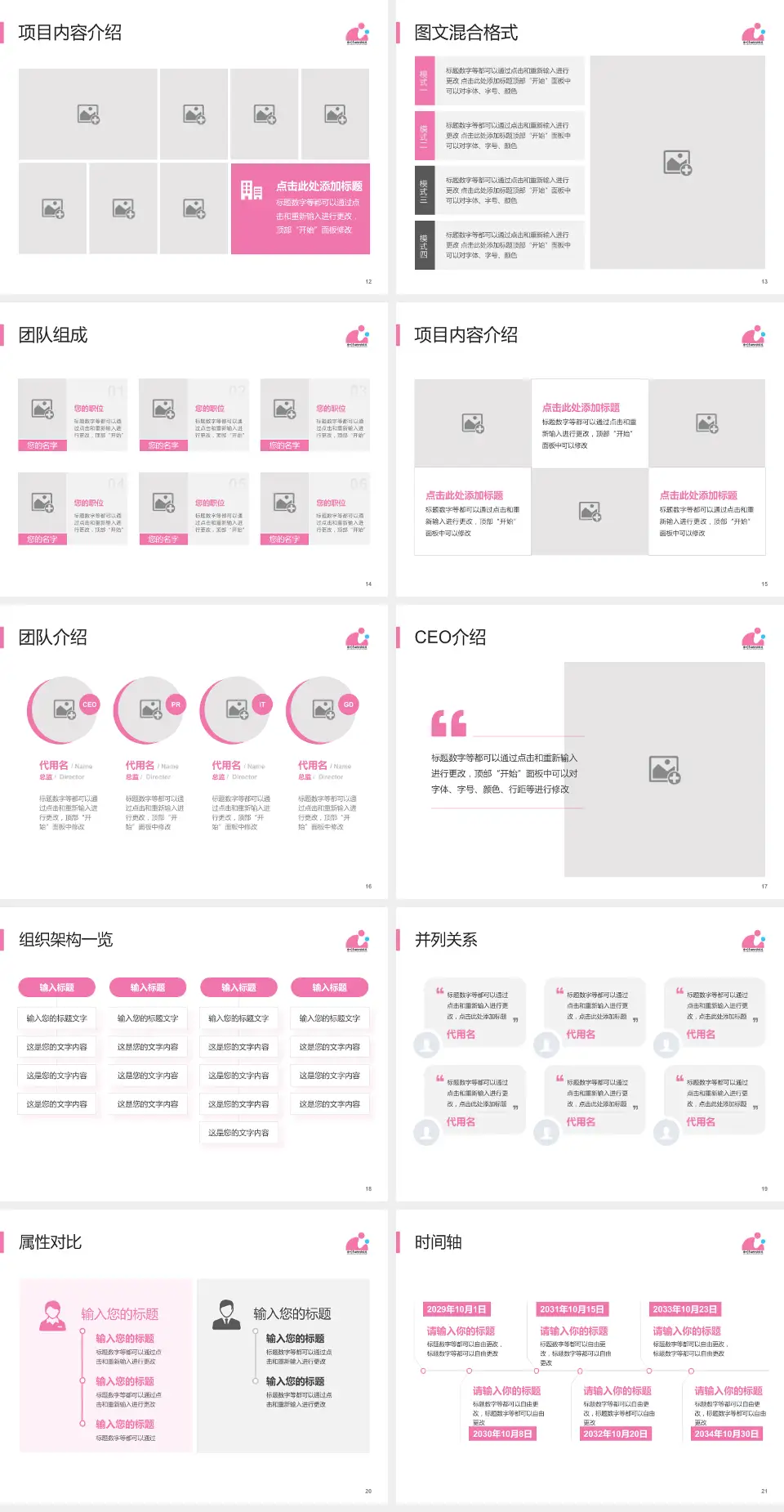 徐州市妇幼保健院患者教育与指导PPT模板4:3格式幻灯片预览图3