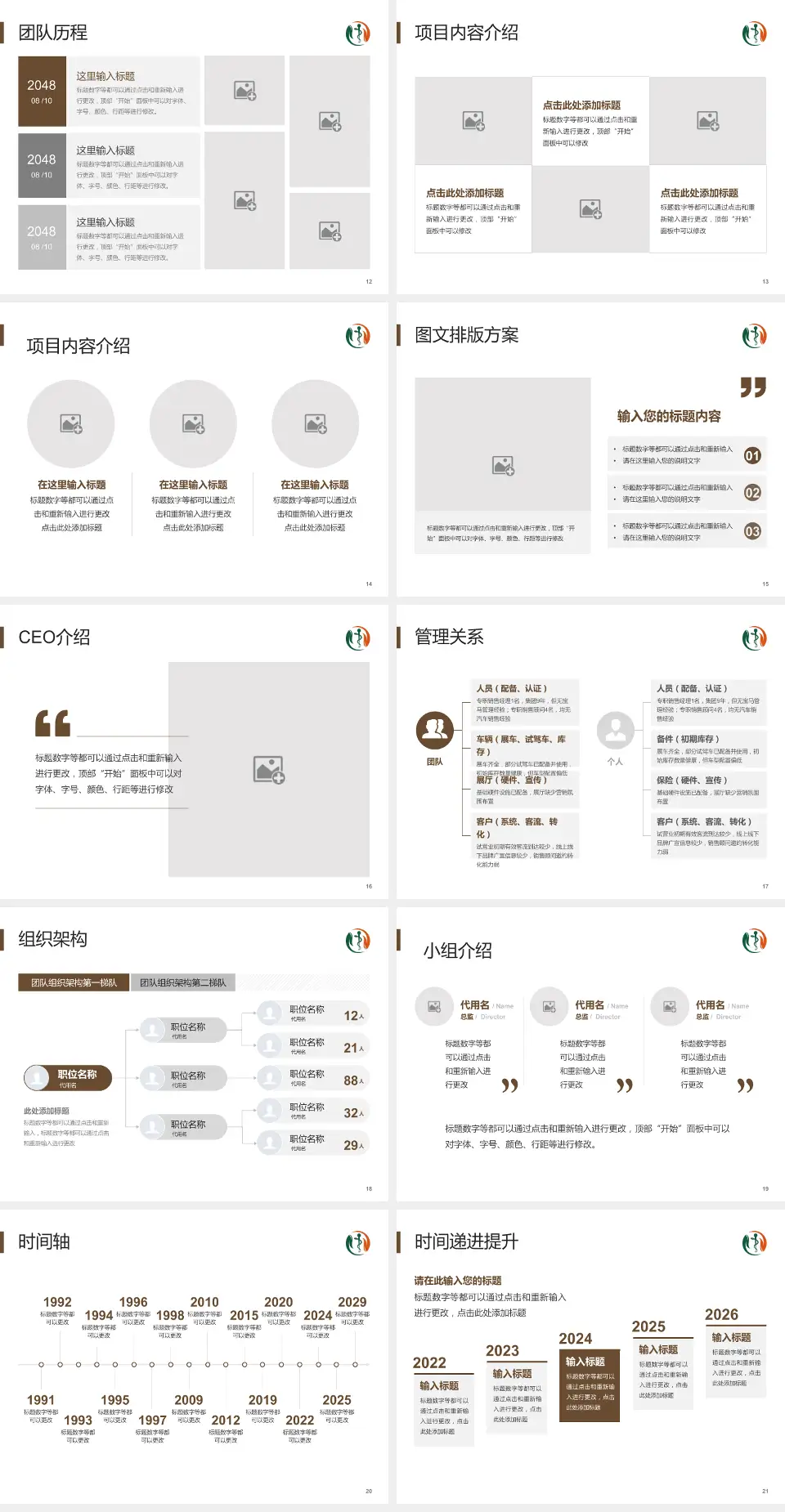 江苏省第二中医院医院管理报告PPT模板4:3格式幻灯片预览图3