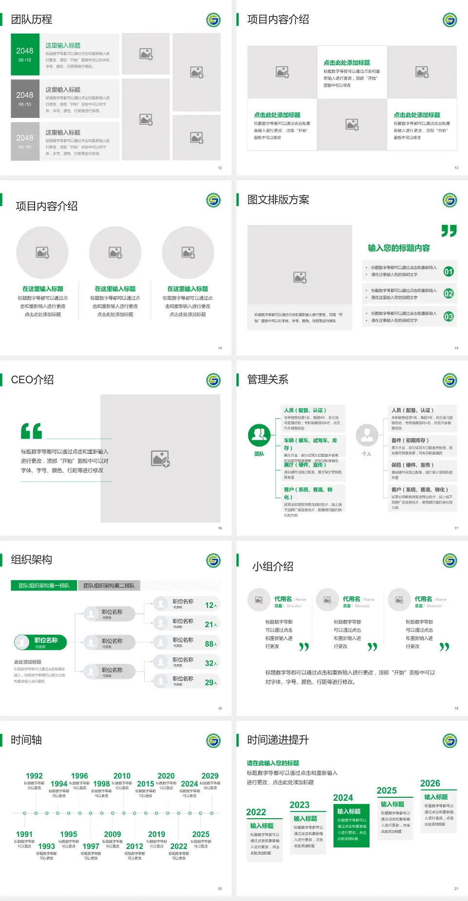 无锡市第五人民医院医院管理报告PPT模板4:3格式幻灯片预览图3