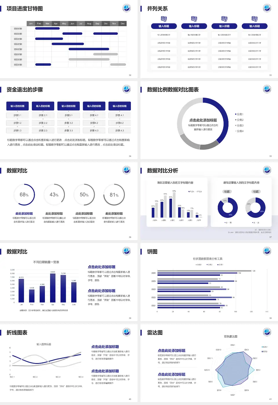江阴市中医院项目申请与汇报PPT模板16:9格式幻灯片预览图5