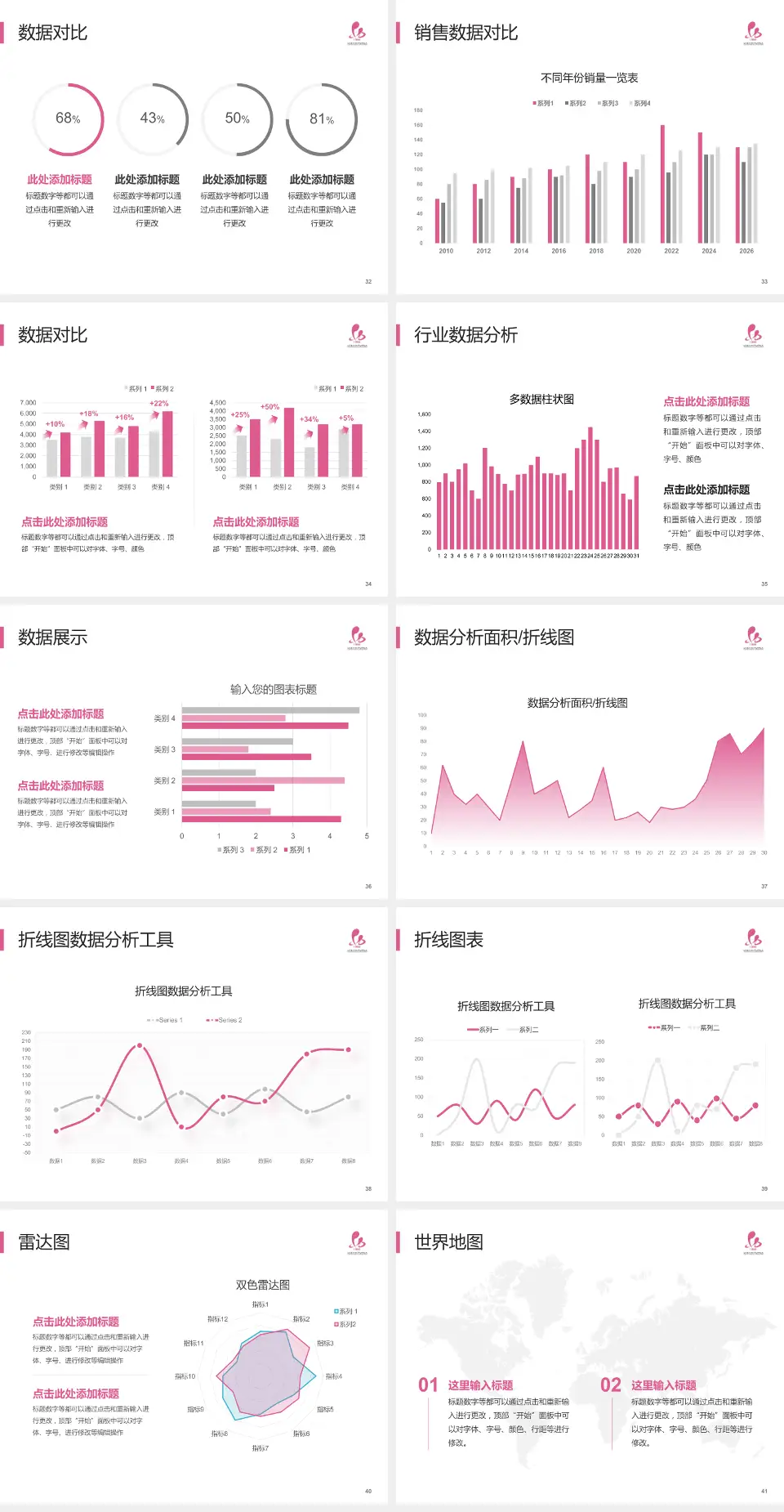 淮安市妇幼保健院会议与研讨会PPT模板4:3格式幻灯片预览图5
