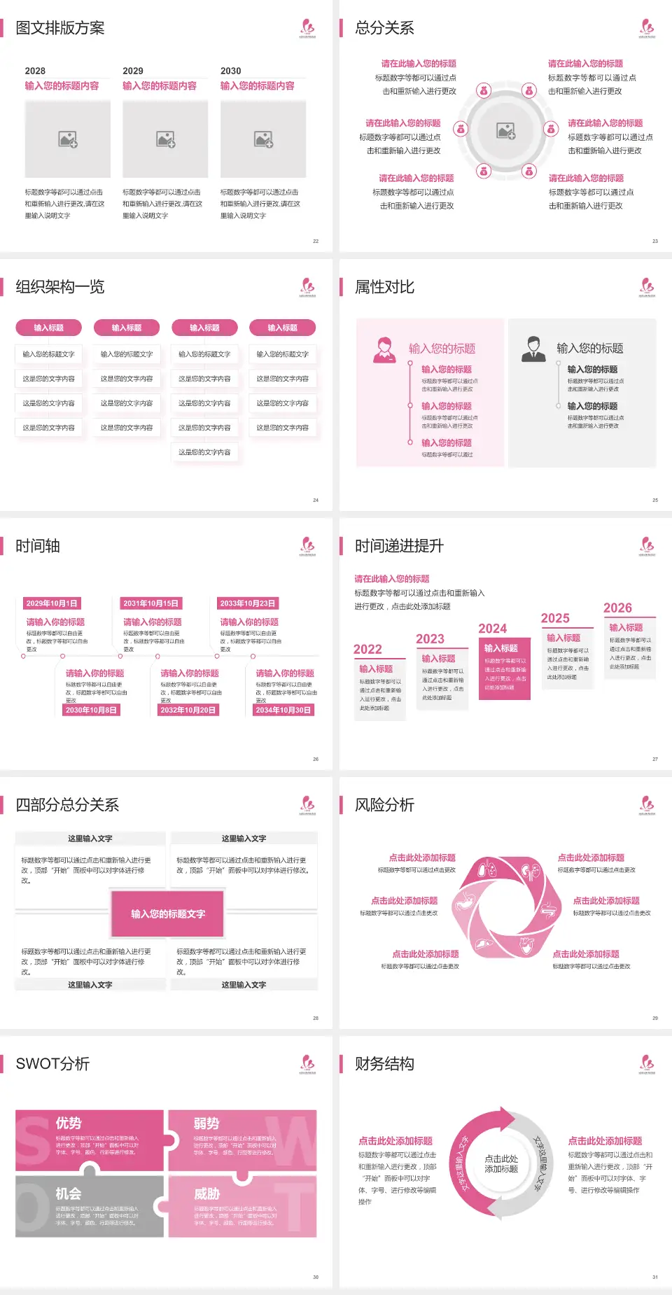 淮安市妇幼保健院护理专业职业生涯规划PPT模板4:3格式幻灯片预览图4