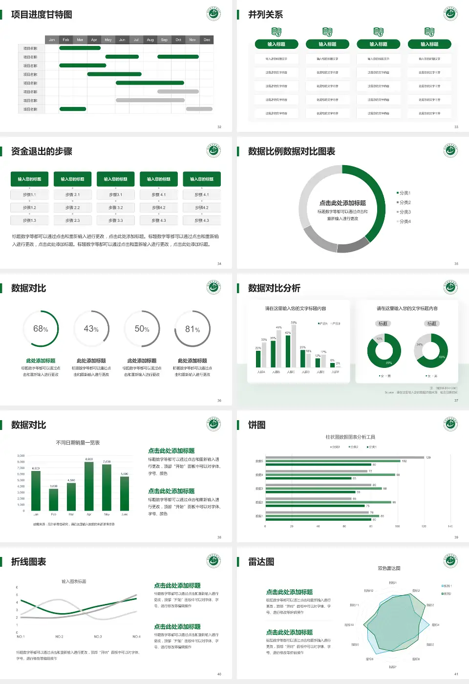 张家港市中医医院项目申请与汇报PPT模板16:9格式幻灯片预览图5