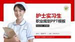 盐城市红十字会医院护理专业职业生涯规划PPT模板_幻灯片封面预览图