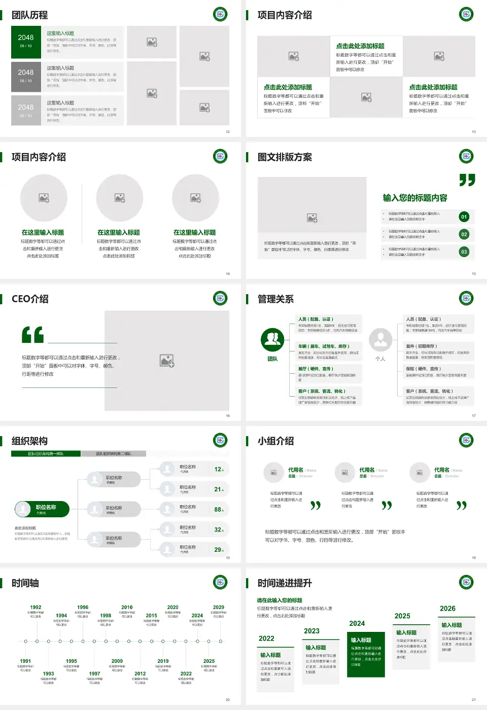 灌云县人民医院医院管理报告PPT模板16:9格式幻灯片预览图3