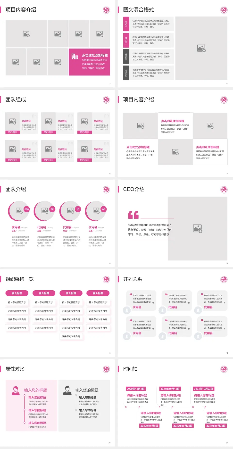 无锡市妇幼保健院患者教育与指导PPT模板4:3格式幻灯片预览图3