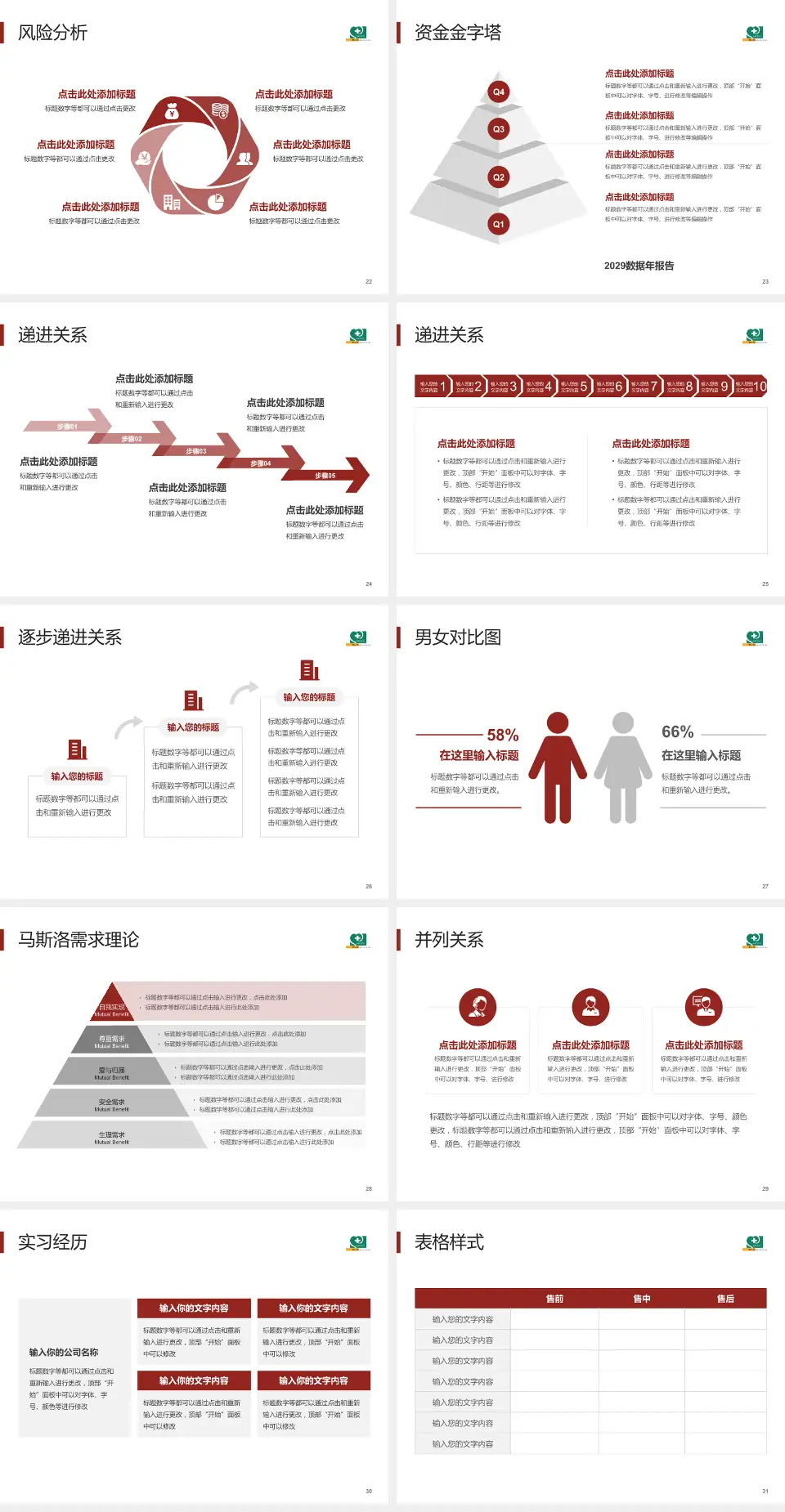 常州市武进中医医院项目申请与汇报PPT模板4:3格式幻灯片预览图4